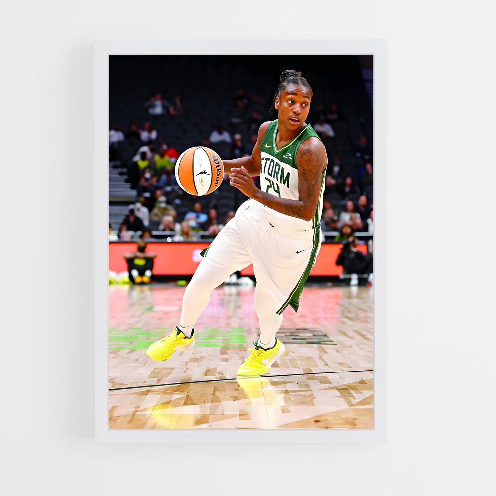 Poster Jewell de loyd – affiche Basketball (vue 3)
